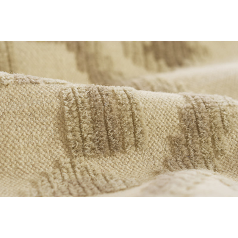 Bristol Geometric Area Rug in Beige/Brown, Runner 2'3" X 8'