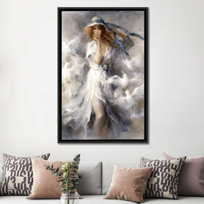 « pigeons », reproduction sur toile