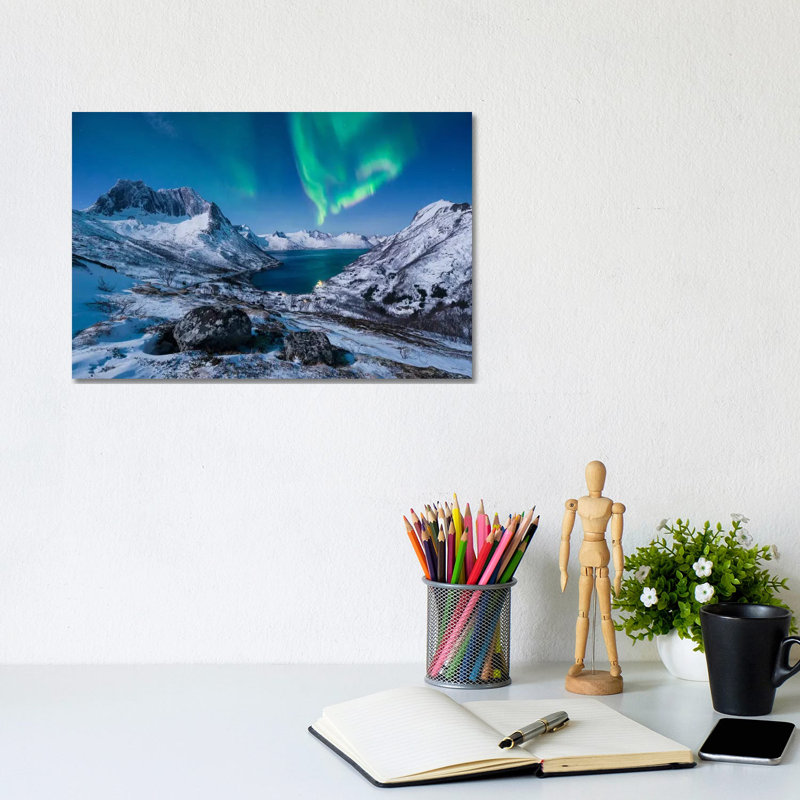 I Love Norway by Stefan Hefele - Wrapped Canvas Print, 20.32 cm H x 30.48 cm W