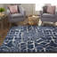 Tapis bleu Chypre tissé à la machine-295463935