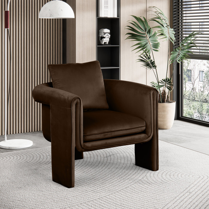 Sloan 34,5 po de largeur, Velours brun