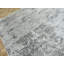 Tapis oriental gris moderne noué à la main 6 x 9 pi 2 po avec soie E512DE4B21B44BE086154D8E5DEF69F7