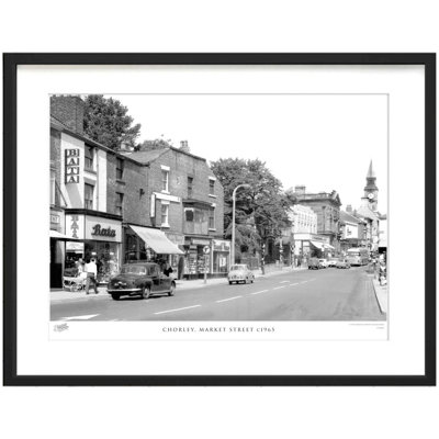 Chorley, Market Street C1965 - Single Picture Frame Print