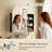 Bathroom  Storage Cabinet Arch Wall-Mounted Medicine Cabinet Mirror Cabinet with Storage-97316931