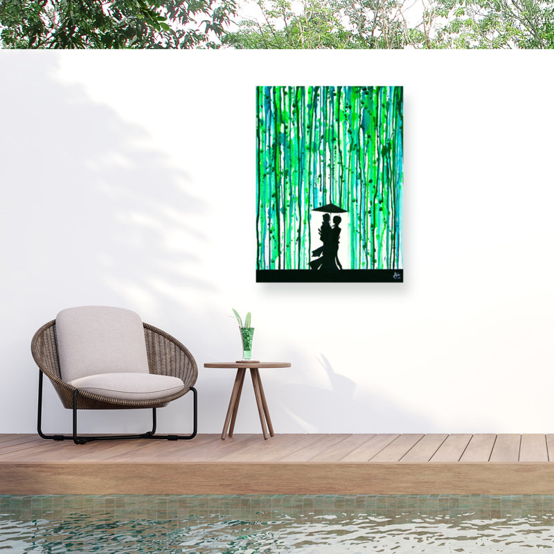 Toile d'extérieur Marc Allante The Emerald Grove, H 35 po x l 47 po