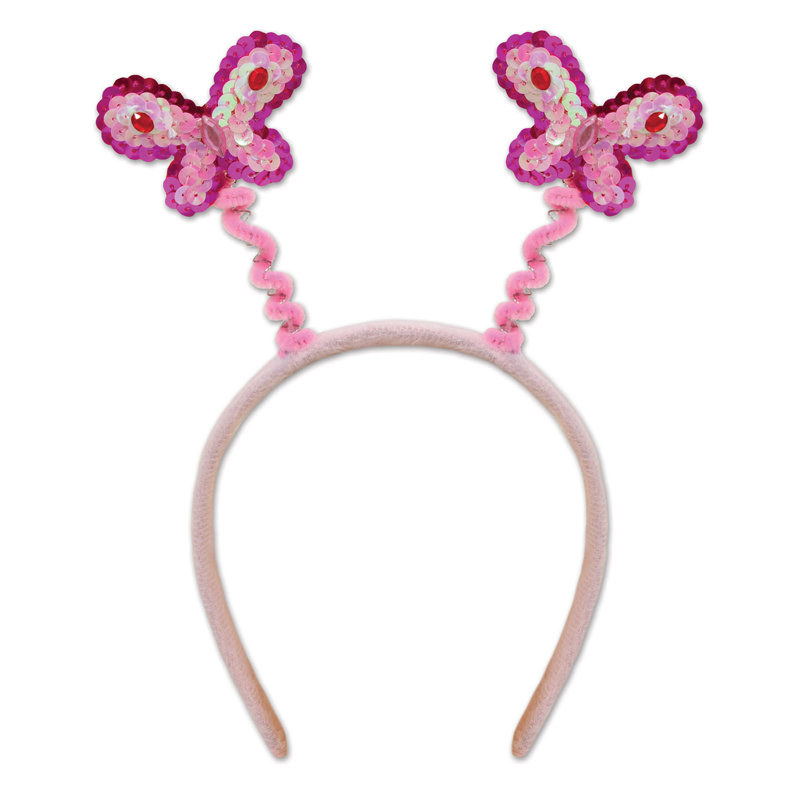 Papillons à paillettes