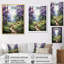 «Violets Whispering Forest II», impressions murales florales-1208042817-1208042820