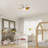 17" 5-Blade LED Ceiling Fan With Remote Control-2063880415