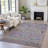 Machine Washable Indoor/Outdoor Xhevrie Blue Rug-111946557