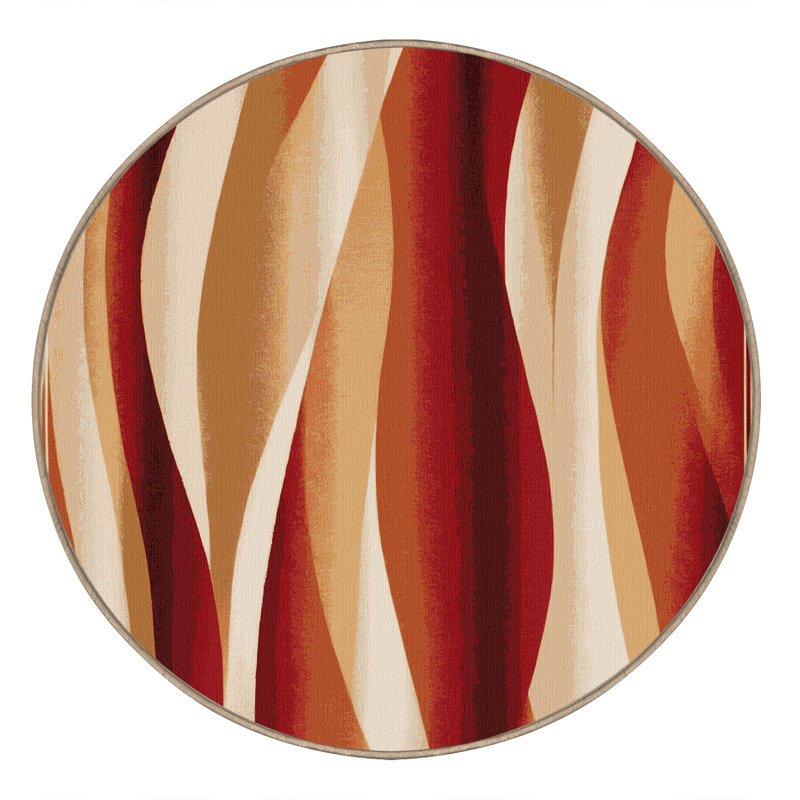Arid Glow Rug, Round 3'