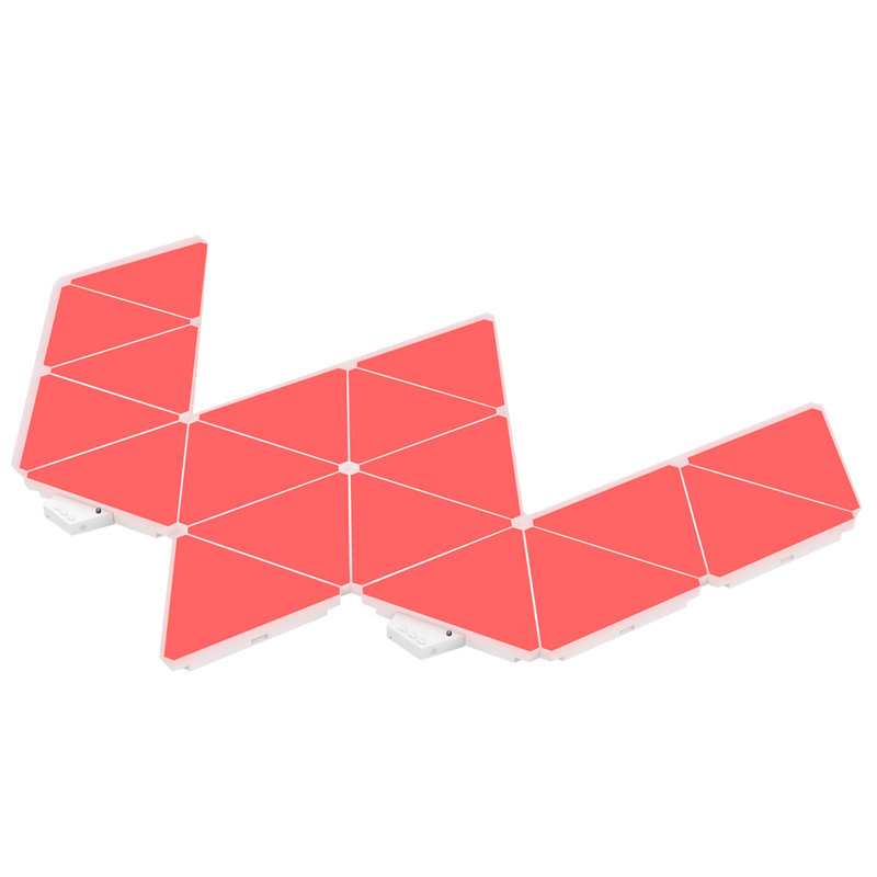 Alicianna Smart Wifi LED Triangle Lights (Pack Of 6 Units)