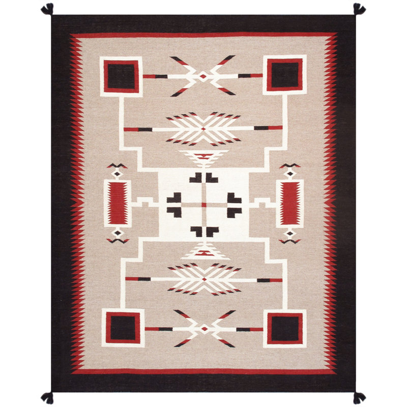 Southwestern Area Rug in Mocha