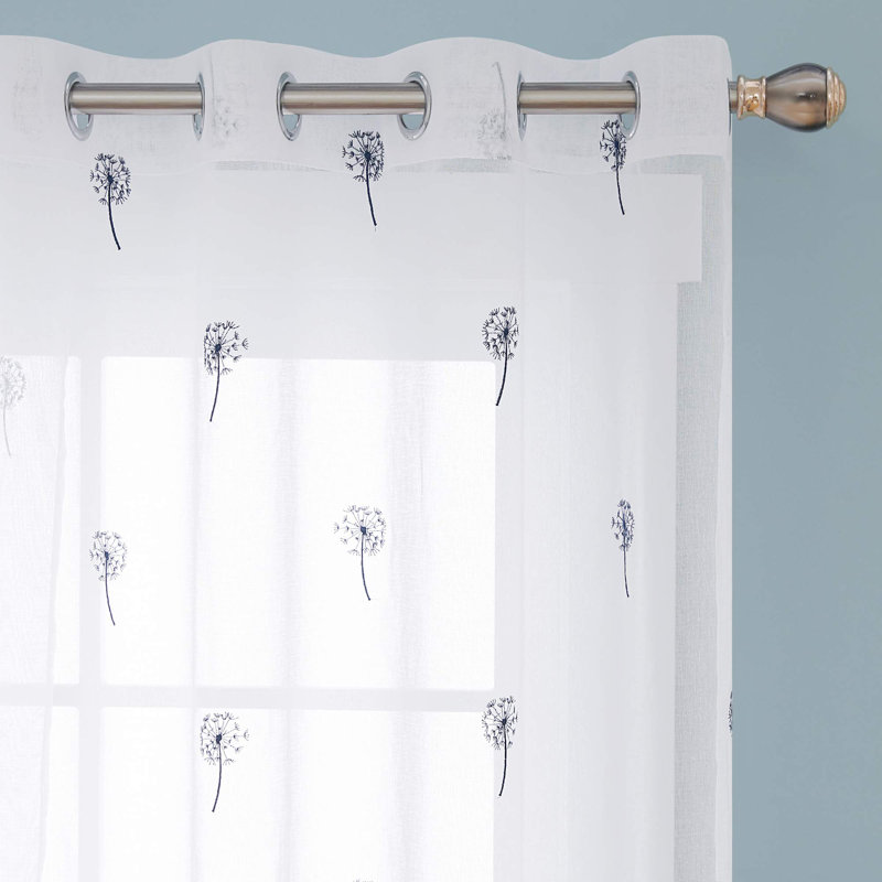 Lassiter Semi Sheer Curtain Pair