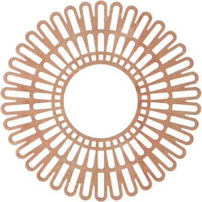 Médaillon de plafond en bois Cornellius