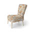 Chaise d'appoint rembourrée Ethereal