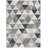Rug Branch Eldin 2' x 10' (2'3" x 10')  Blue/Beige Geometric Indoor Runner Rug, Contemporary, Low Pile, Stain-Resistant Hallway Carpet - Entryway, Mudroom, Bedroom, and Kitchen-1826995428