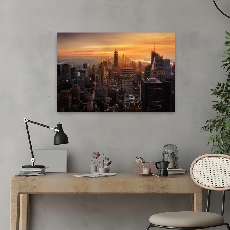 Art contemporain, architecture contemporaine, art urbain, H 16 po x l 24 po