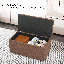 Repose-pieds capitonné avec boutons et repose-pieds rembourré-484668344