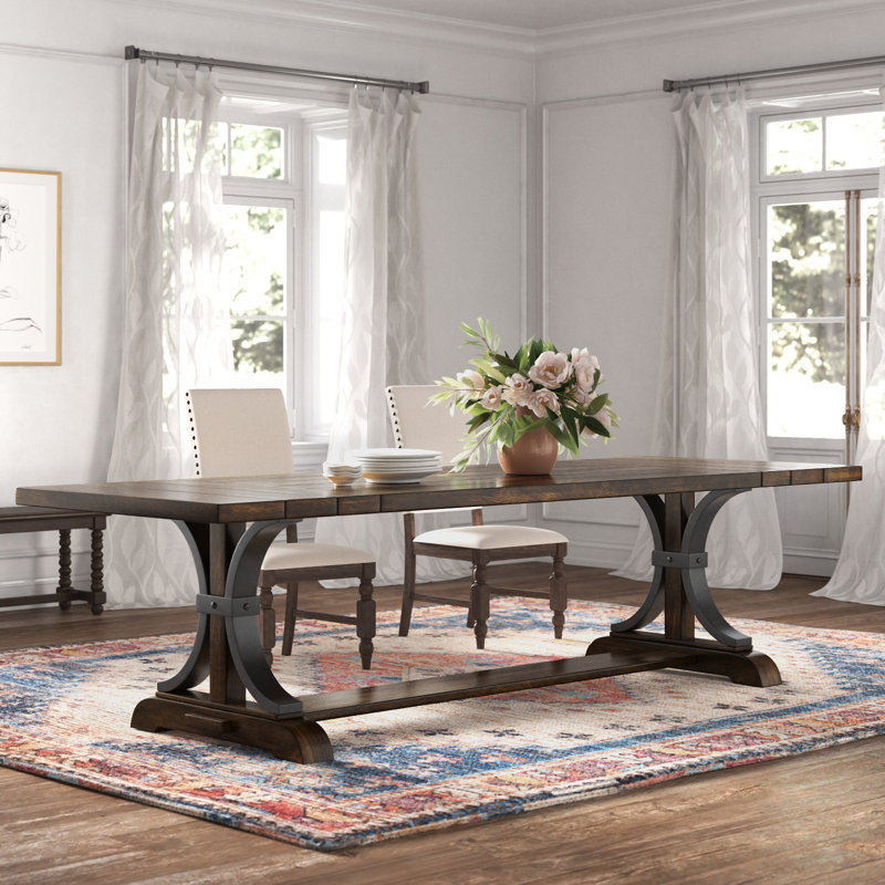 Eleanora Extendable Acacia Dining Table