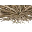 Two-Tier Wood Chandelier
