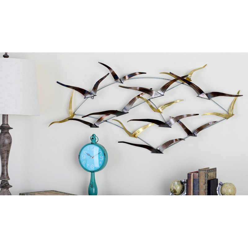 Décoration murale oiseau mer