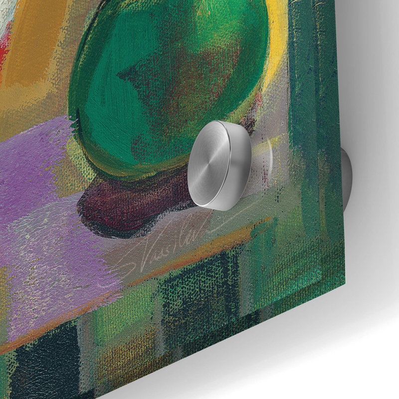  «Eastern Melody C» par Silvia Vassileva, art mural en verre acrylique, 24 po x 36 po, H 36 po x l 24 po