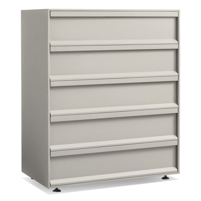 Commode 5 tiroirs Superchoice, Mastic