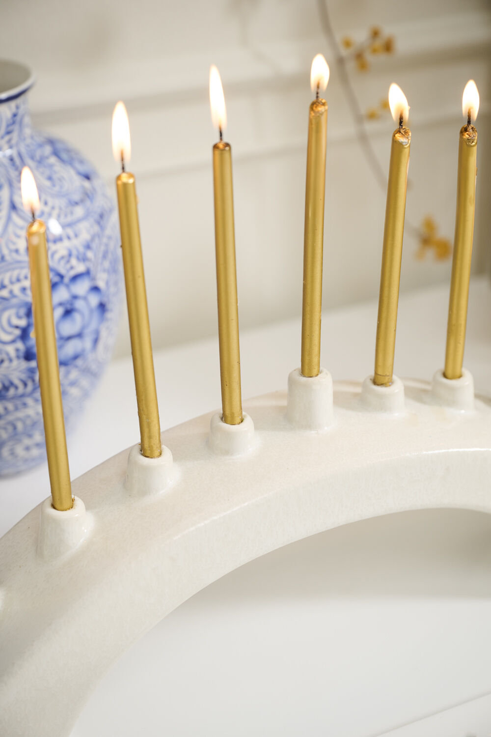 Arch Hanukkah Menorah