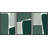 Mid Century Shape " Geometric Green Color Block " 3 - Pieces-91874765-91874763
