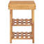 6 Pair Stackable Solid Wood Shoe Rack