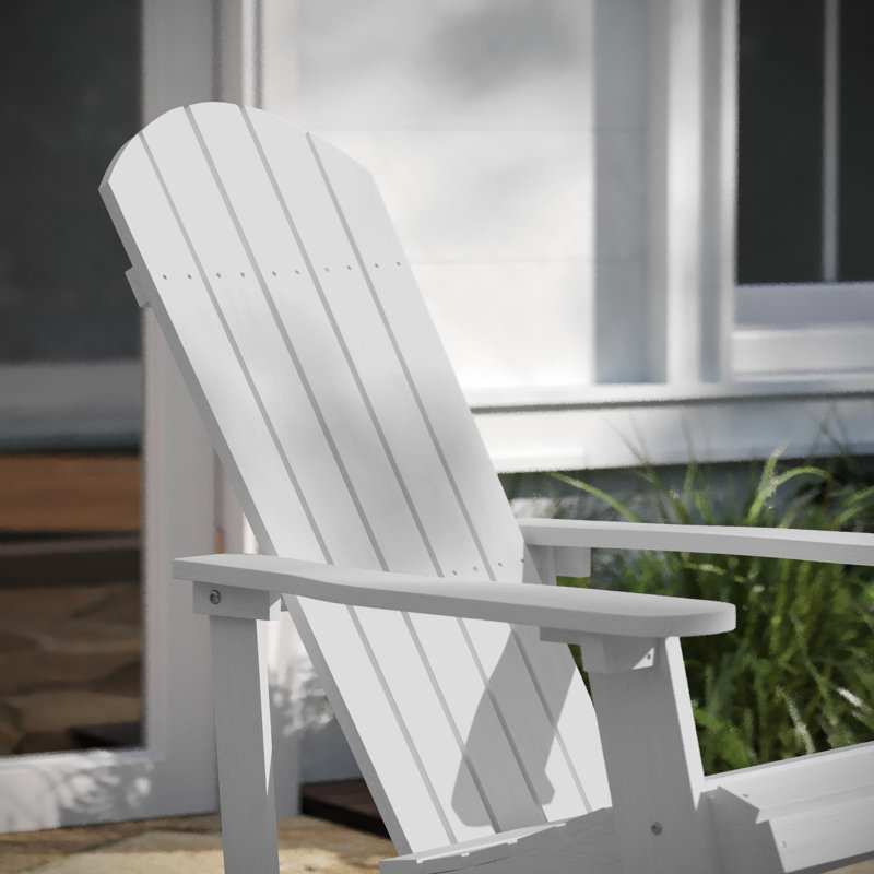 Chaise berçante, Blanc