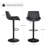 Febe Swivel Adjustable Height Bar Stool-1426290366