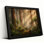 Mystic Forest Sunlight, reproduction d'art sur toile tendue sur toile, ensemble de 1
