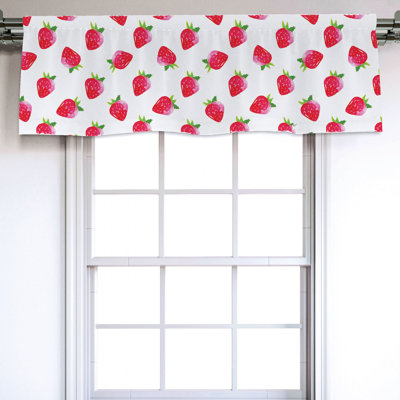 Sateen Ruffled Window Valance