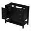 36" Bathroom Vanity Without Sink, Cabinet Base Only, One Cabinet And Three Drawers