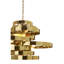 Ranchester 5 - Light Gold Geometric Pendant