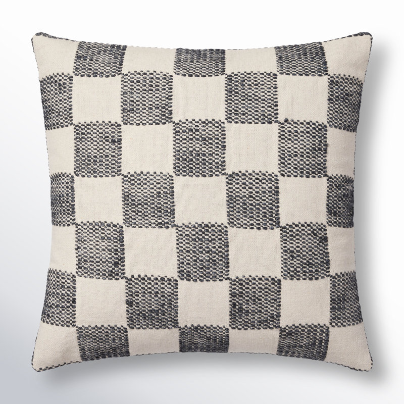 Bergeron Loloi Pillow Throw, Black, Pillow Cover Only - No Insert