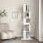 5 Tier Rotating Bookshelf, Floor Rack Simple Bookcase  With Acrylic Plate Student Multi-Function Creative Bookshelf For Living Room-554361055