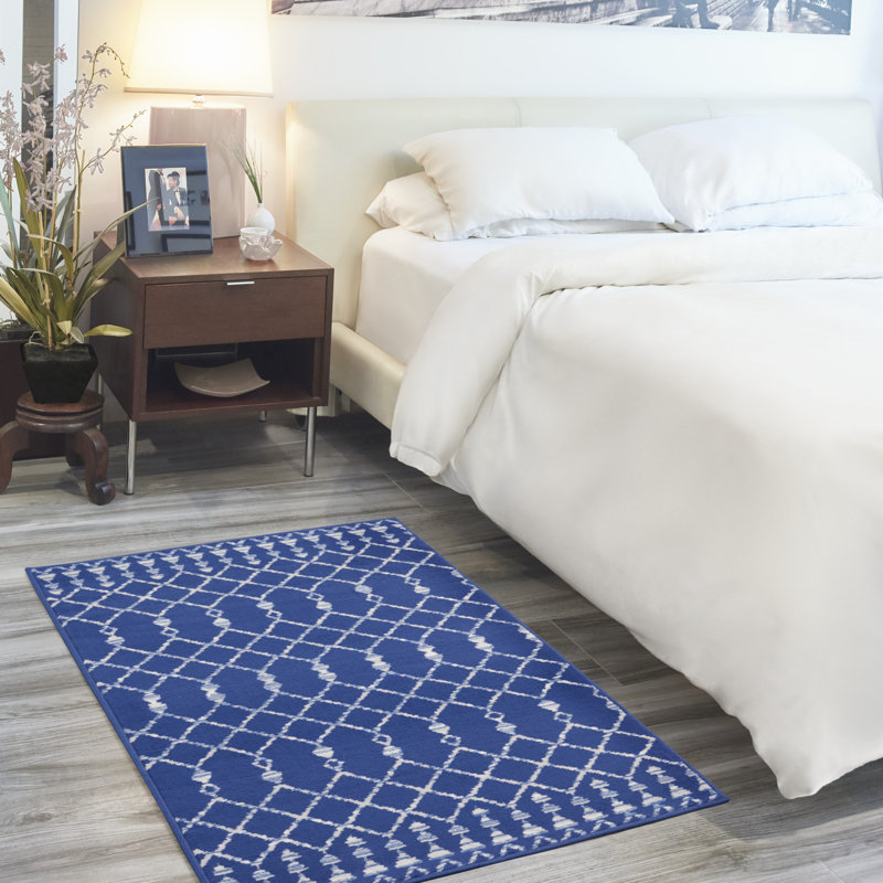 Geometric Indoor Rug, Rectangle 3' x 5'