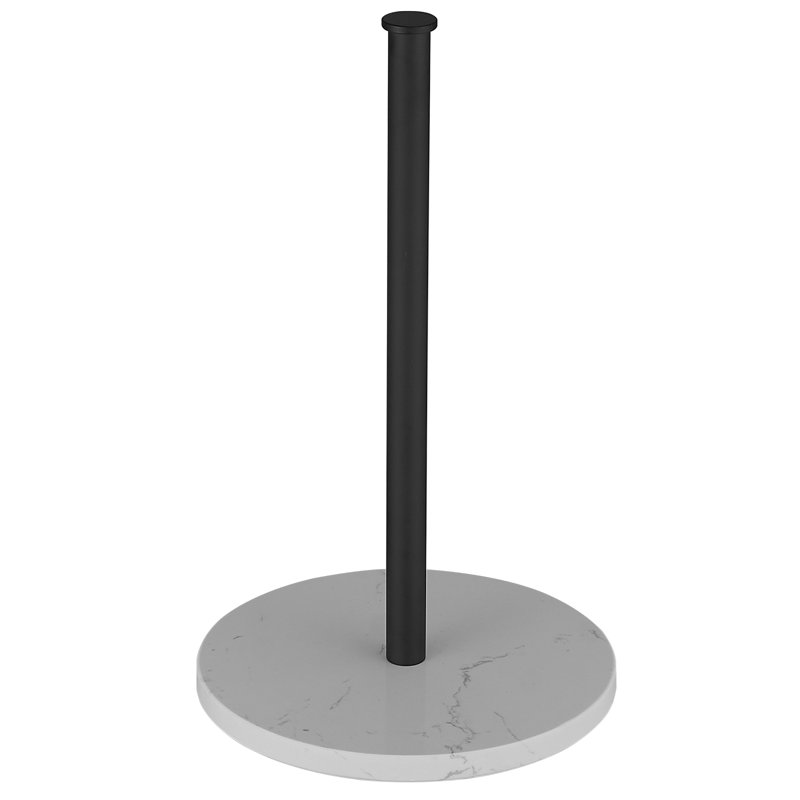 Porte-serviettes de table en acier inoxydable, Noir