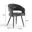 Rohit 43cm H Upholstered Metal Armchair-1848906552