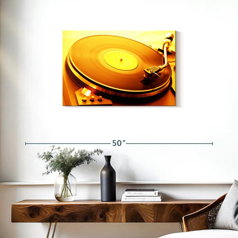 Lecteur de disque vinyle Abarca, H 20 po x l 30 po