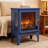Ceven 17"  Freestanding Electric Fireplace Heater