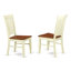 Ensemble de 5 pièces pour 5 pièces comprenant une table de salle à manger rectangulaire avec rallonge papillon et 4 chaises de cuisine, 32 po x 54 po, noir-1564071759-1488108600