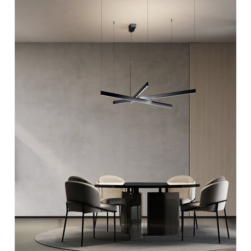 Fly 1 - Light LED Pendant in Anthracite, Anthracite