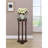 Elegant Round Side Table with Plant Stand