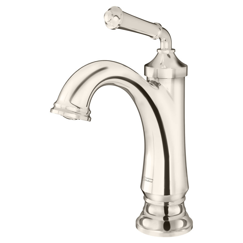 Delancey Bathroom Faucet, Polished Nickel, Without Hot/Cold Indicator