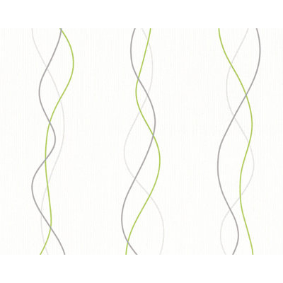 Rouleau de papier peint abstrait à jardin frais 33 pi x 21 po textile natural Lachapelle