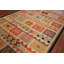 Tapis oriental kilim à tissage plat 8 x 11