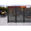 178cm H x 89cm W Charcoal Wood Plastic Composite Privacy Screens Included